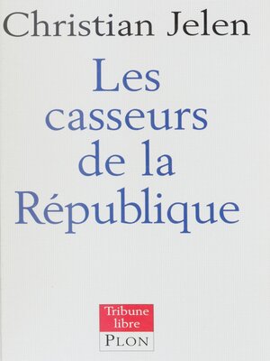 cover image of La République à la casse